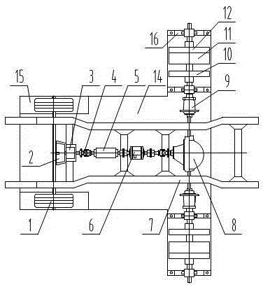 Performance test device for magneto-rheological fluid retarder for miniature vehicles