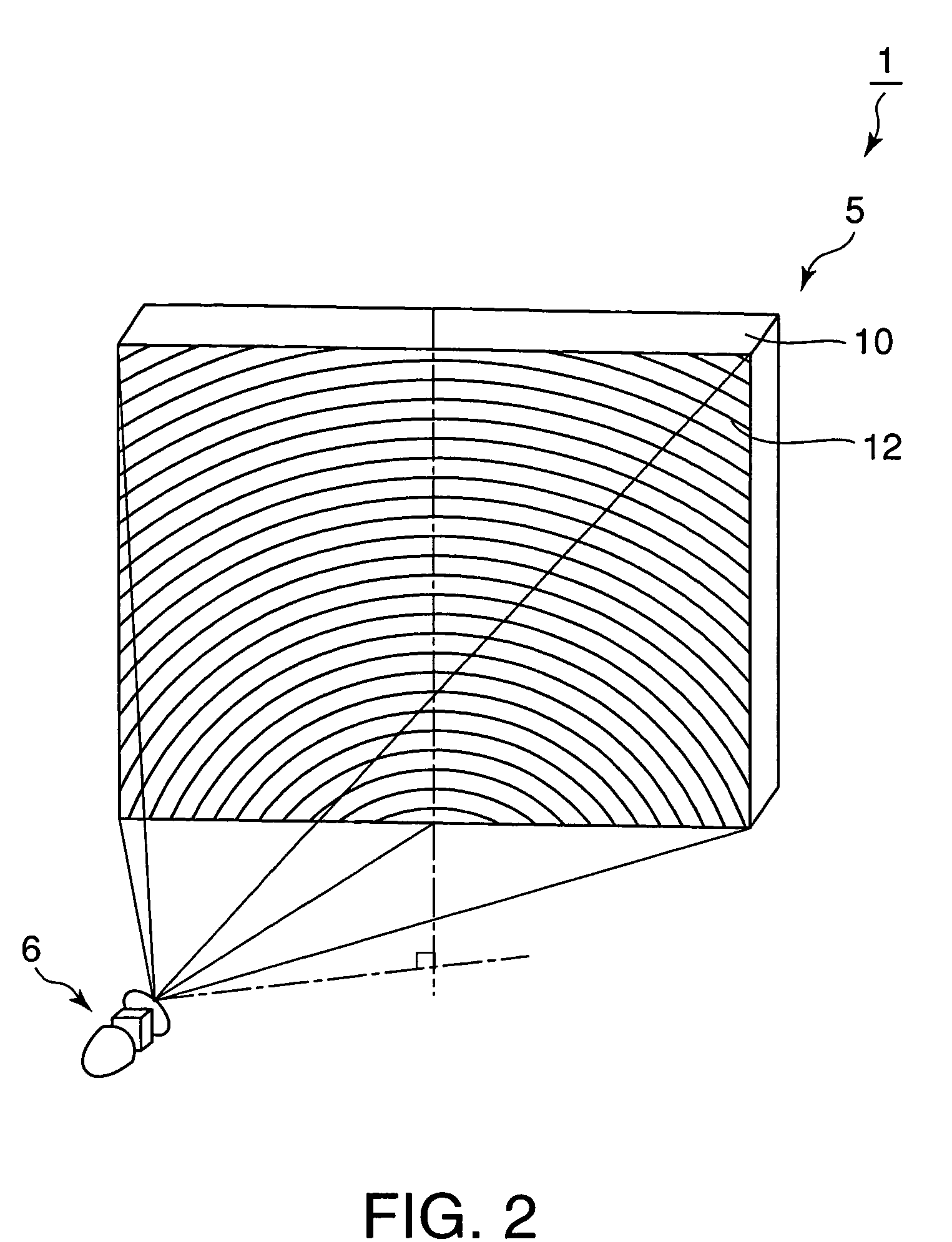 Fresnel lens sheet, rear projection screen and rear projection display