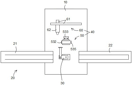 Laser cutting machine for square lithium battery