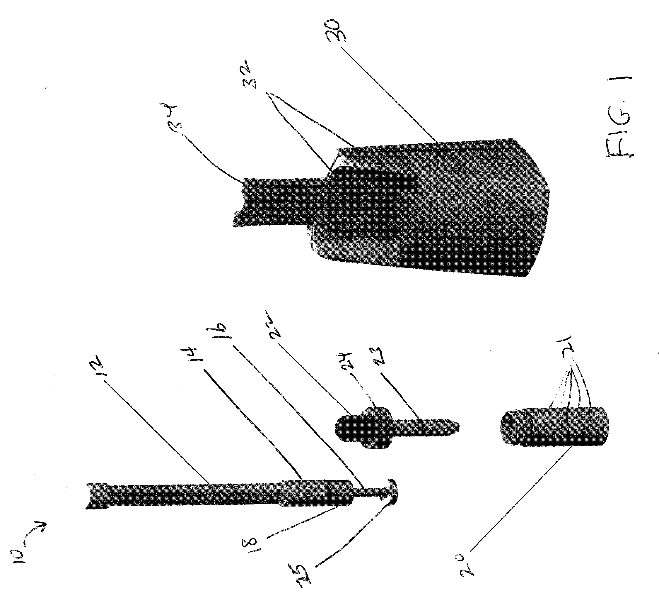 Extraction method and apparatus for high-sensitivity body fluid testing device