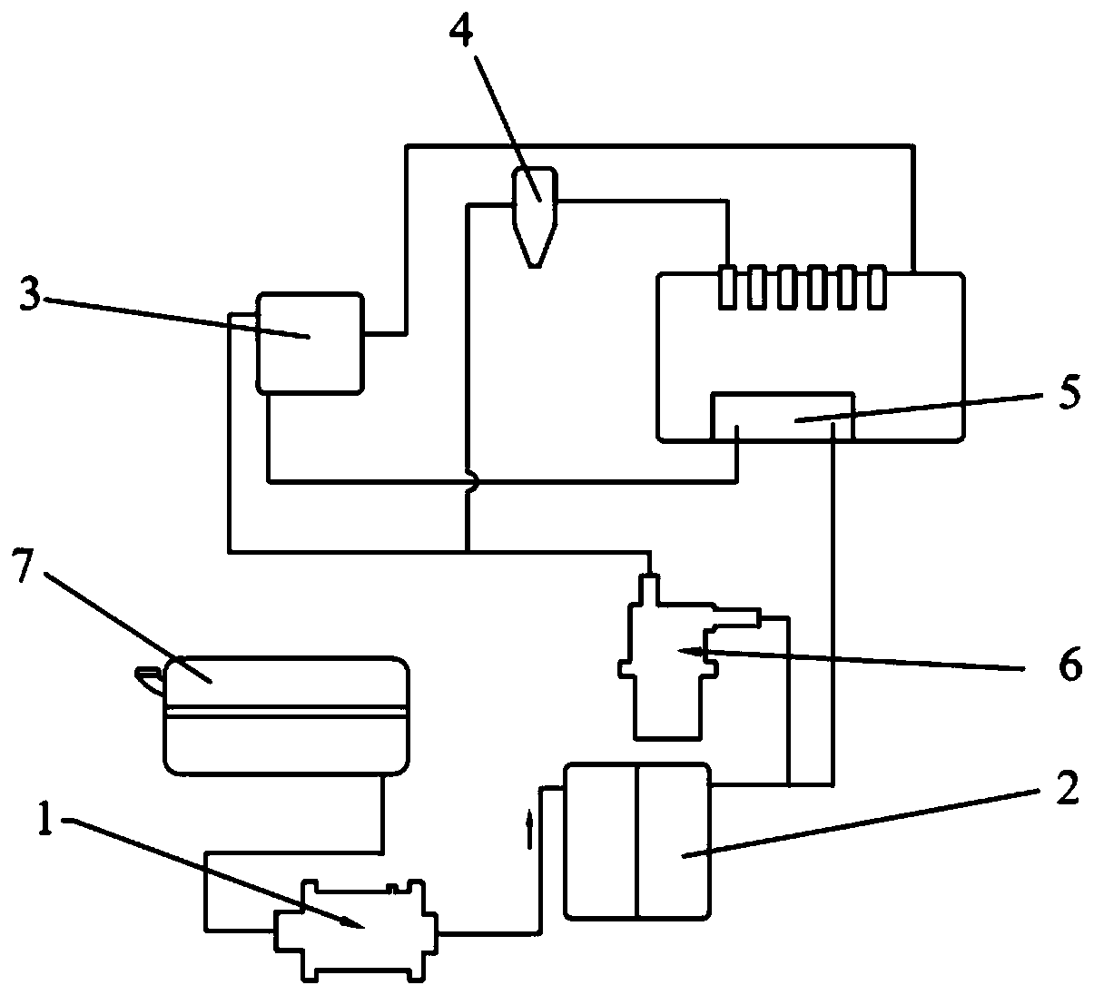 Oil consumption meter device for automobile