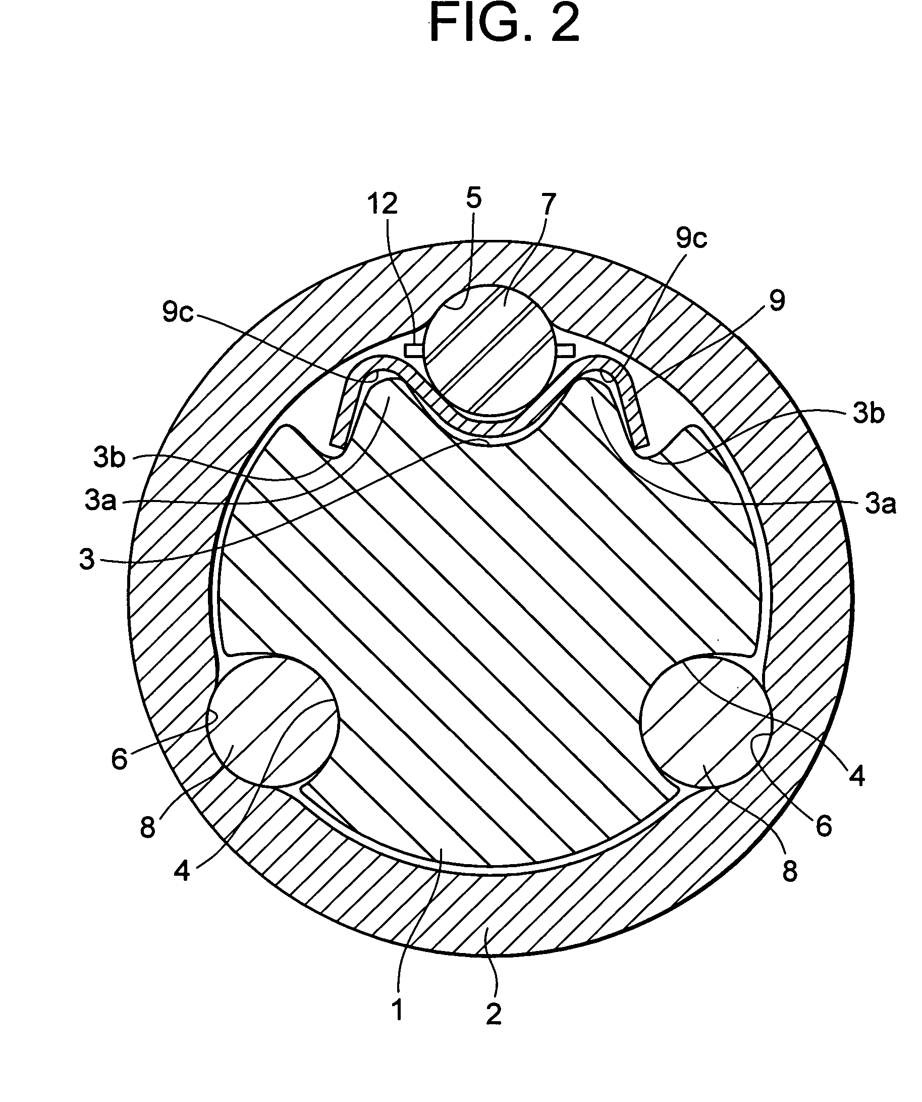 Telescopic shaft for motor vehicle steering