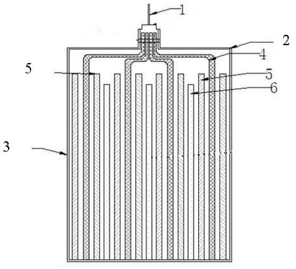 Nano-power battery composed of lithium manganate and graphene and preparation method thereof