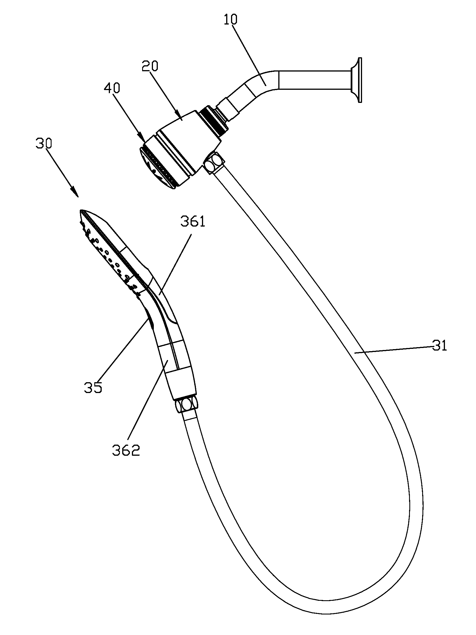 Outlet mechanism with additional function