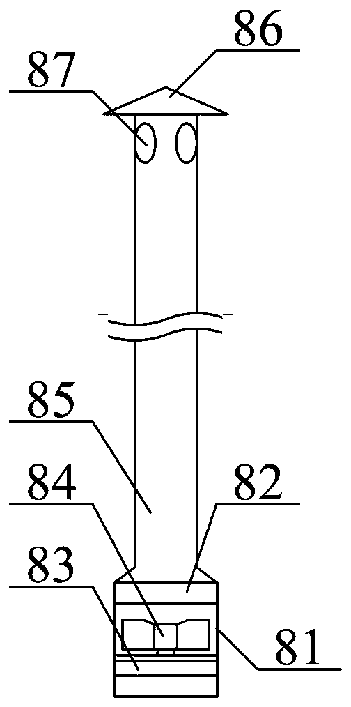 Multi-functional fecal cleaning device for electric automatic breeding