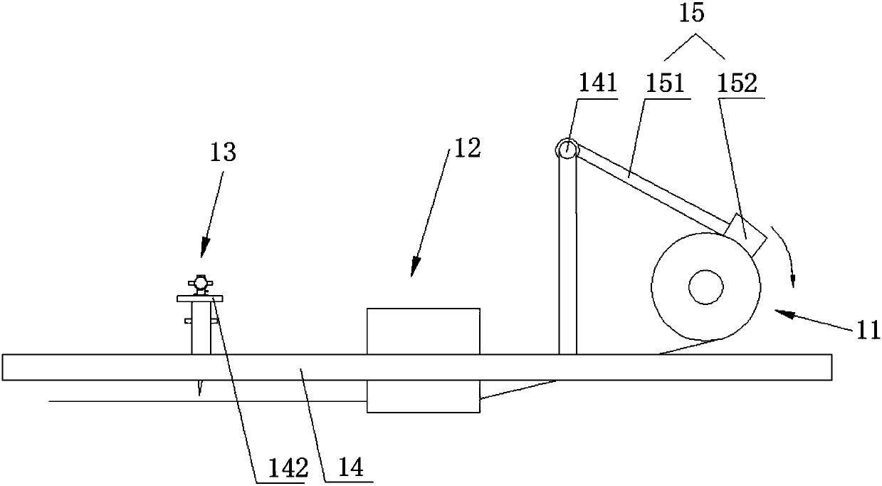 A film cutting machine with the function of protecting the cutter