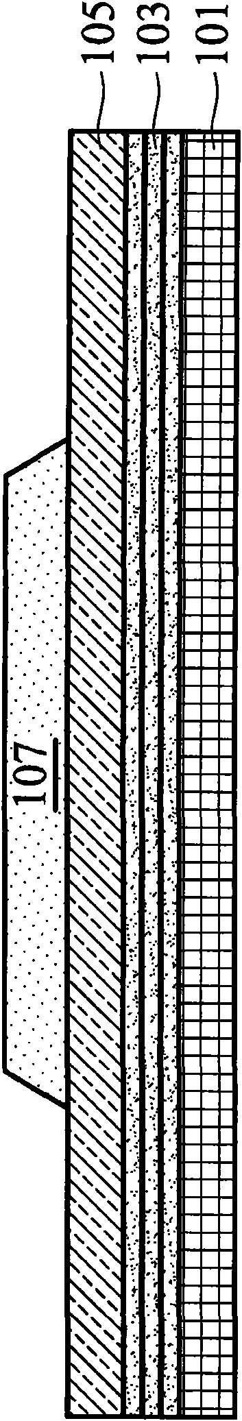 Forming method for semiconductor pipe core and conductive pillar