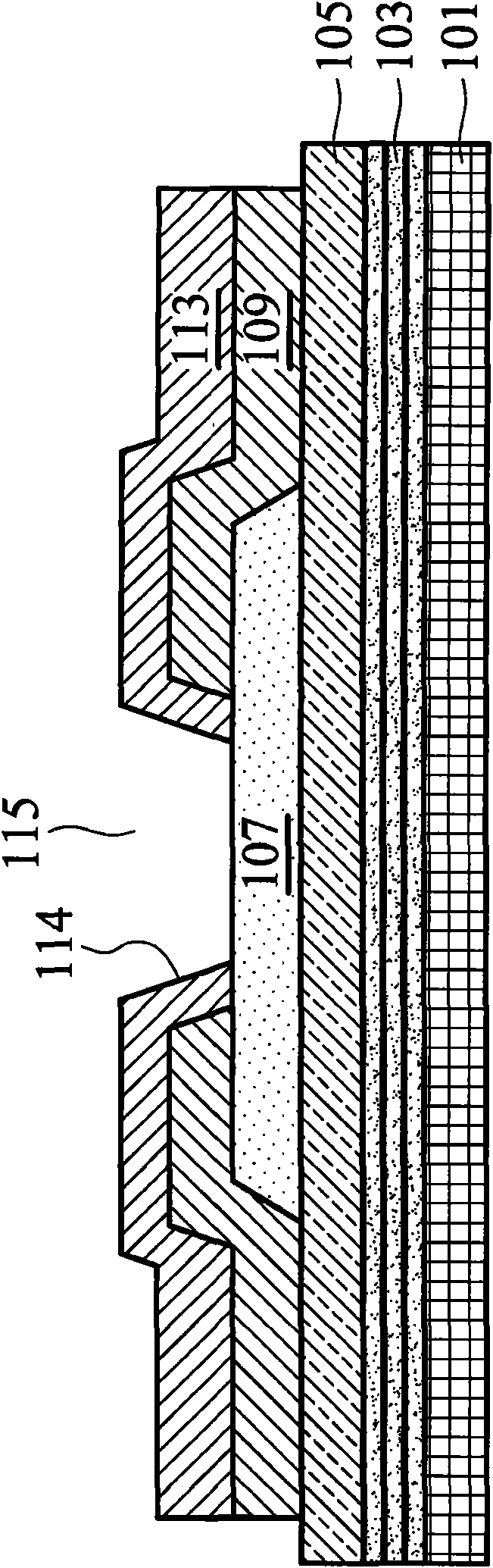 Forming method for semiconductor pipe core and conductive pillar