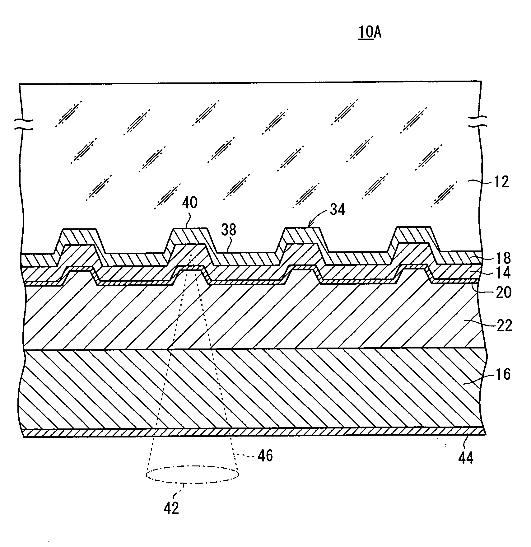 Optical information recording medium and azo-metal complex dye