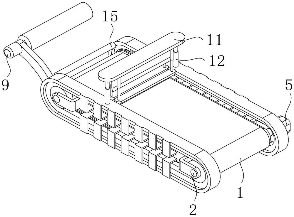 Non-woven fabric continuous cutting machine