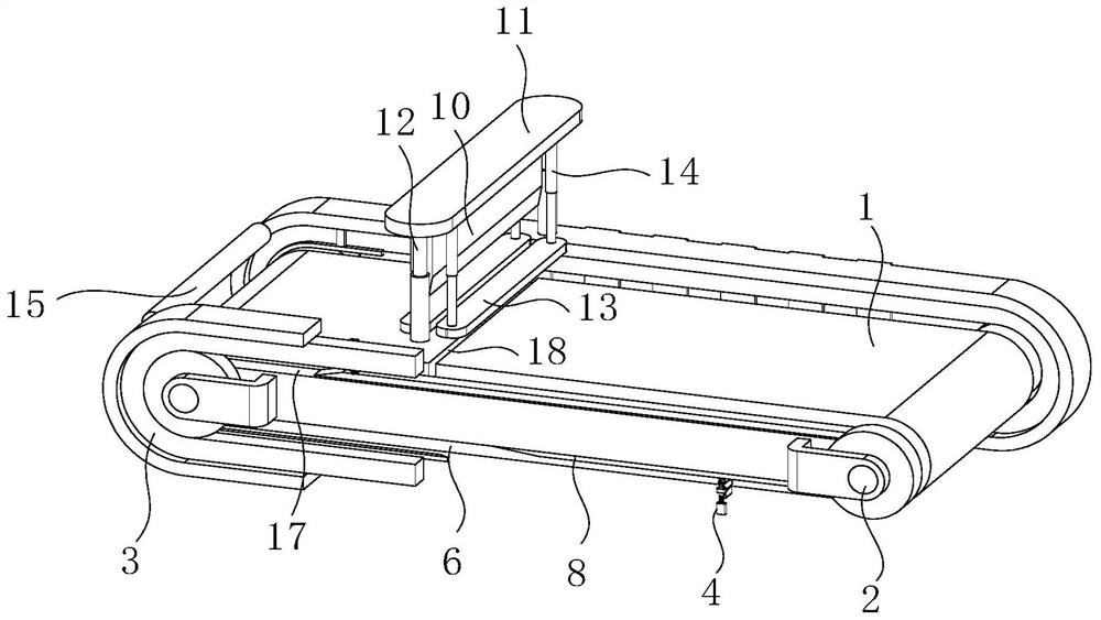 Non-woven fabric continuous cutting machine