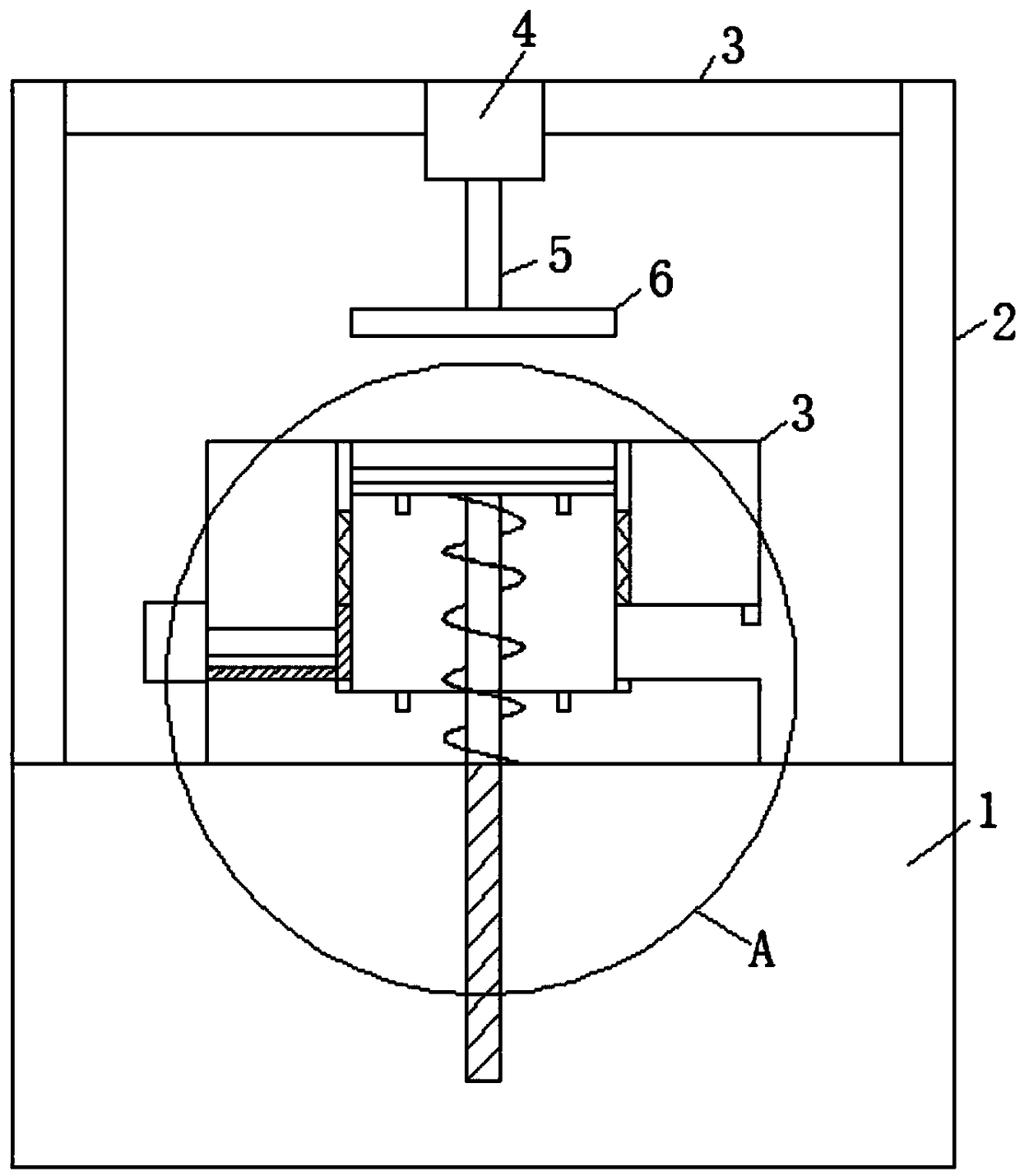 Stamping trimming mold convenient for converting materials