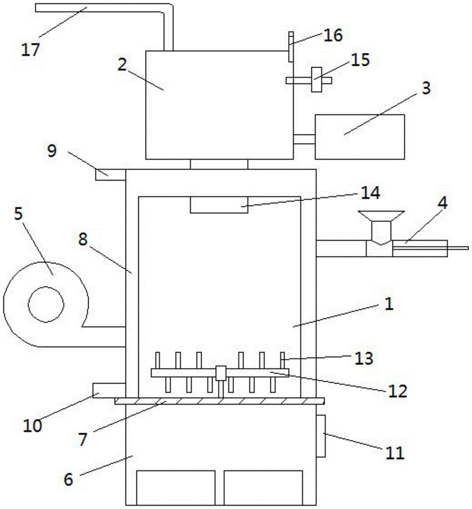 A high-efficiency treatment device for medical waste and its manufacturing method