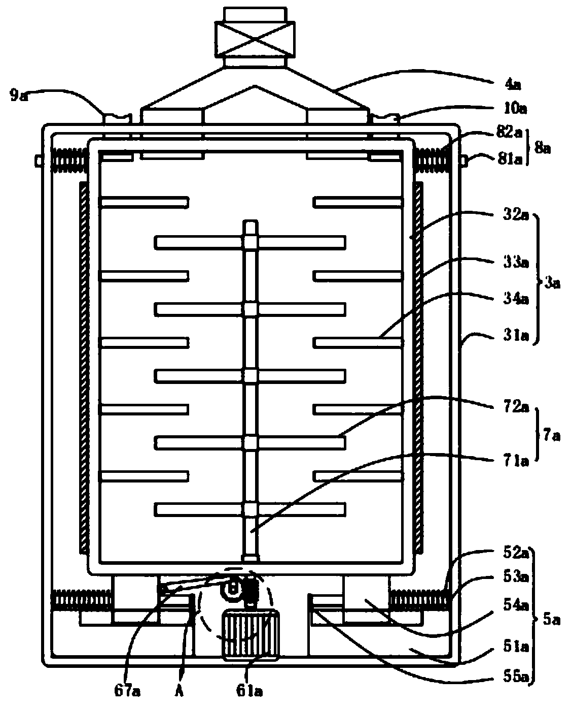 Coal cracking environmentally friendly cycle power generation system for preparing small particle coal