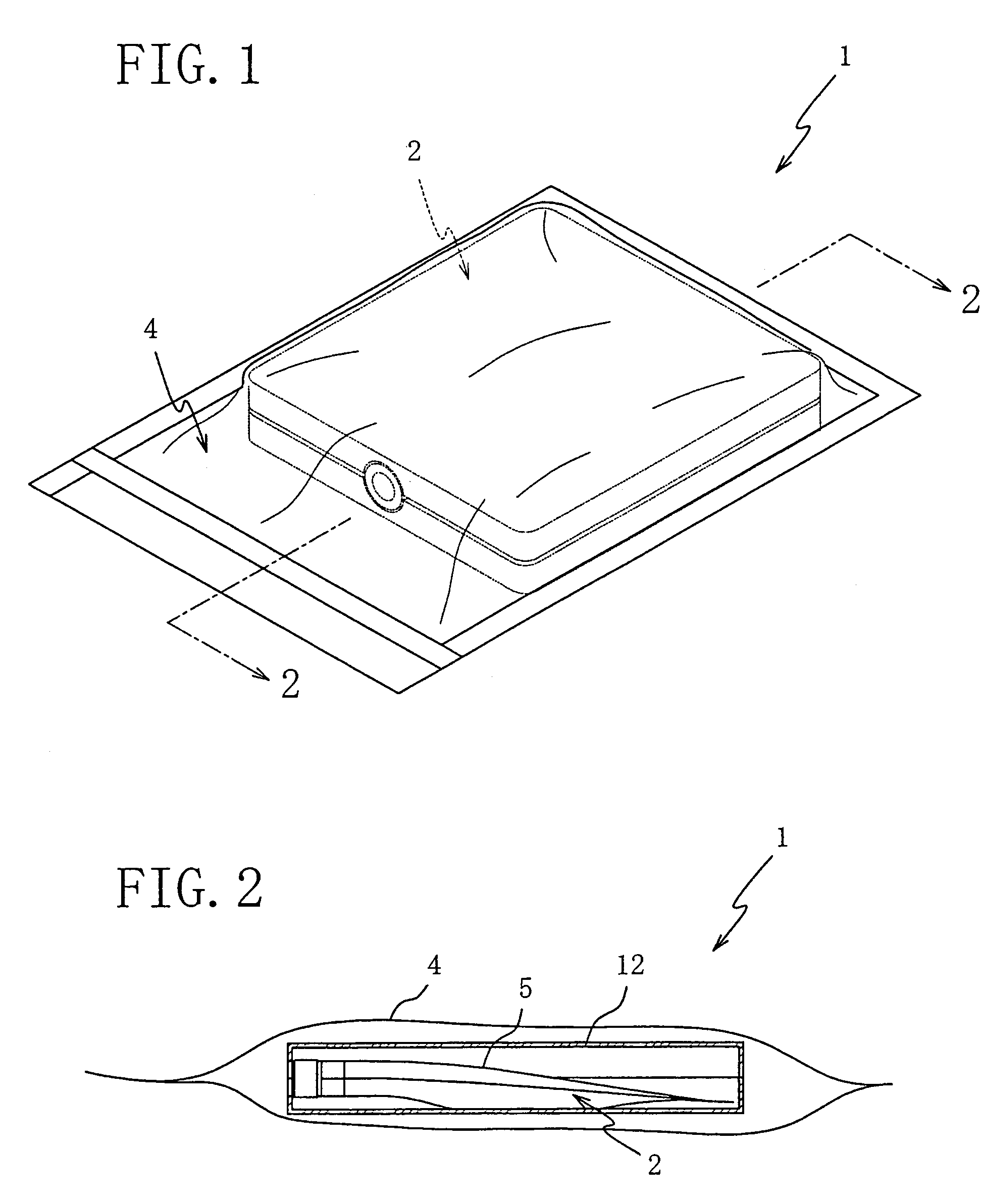 Ink-package assembly, and method of producing the same