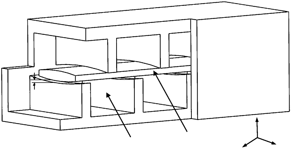 A staggered grid slow wave structure with sinusoidal function profile