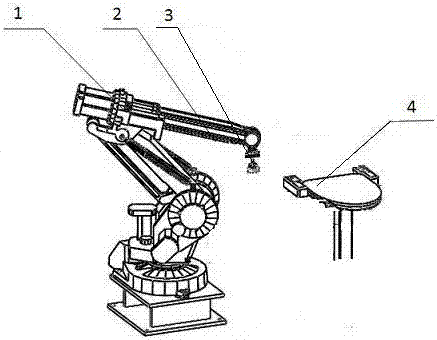 High-speed milling cutter abrasion vision in-place monitoring system and method