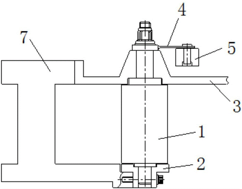 Stator blade installation angle adjusting device