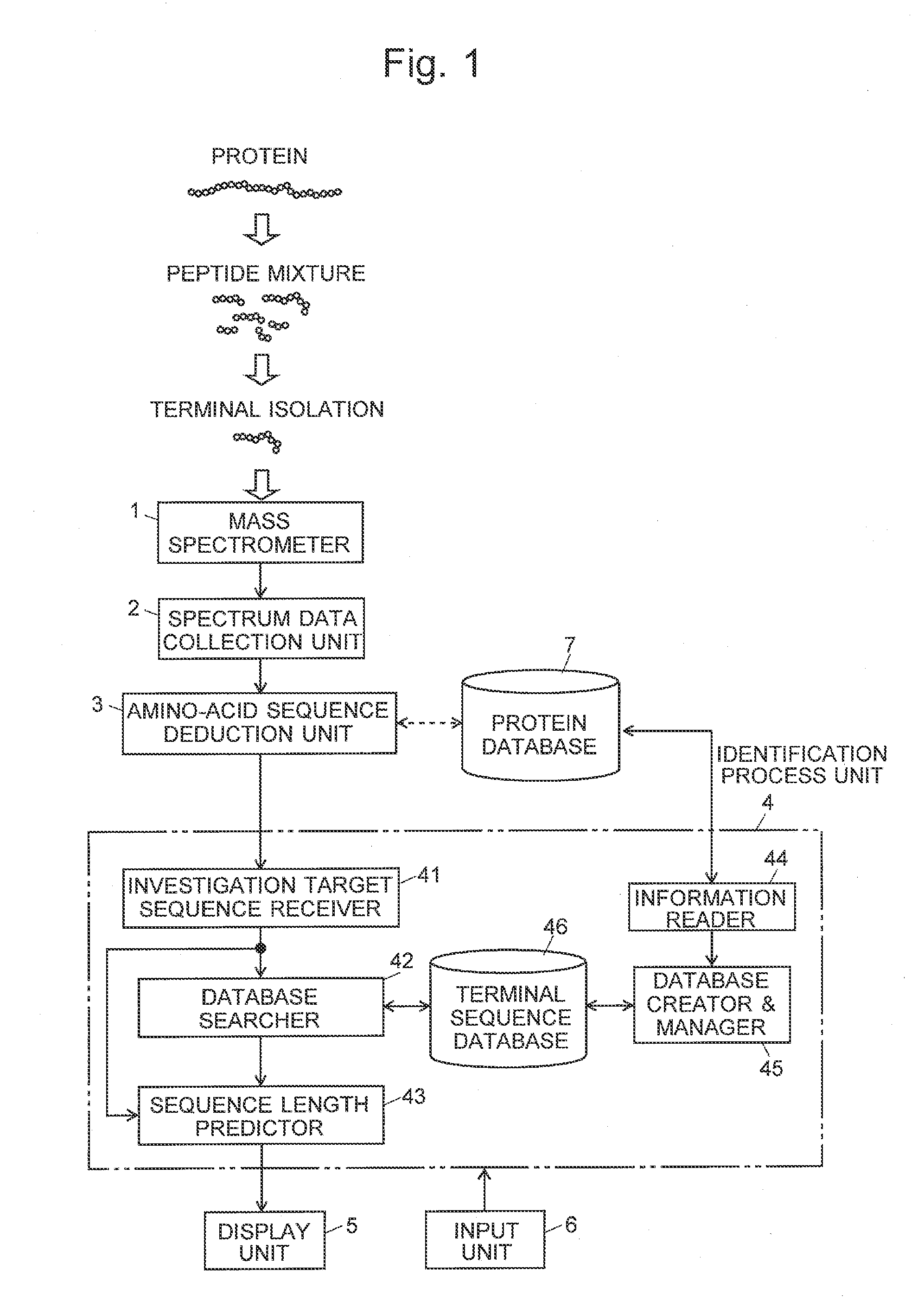 Protein identification method and system