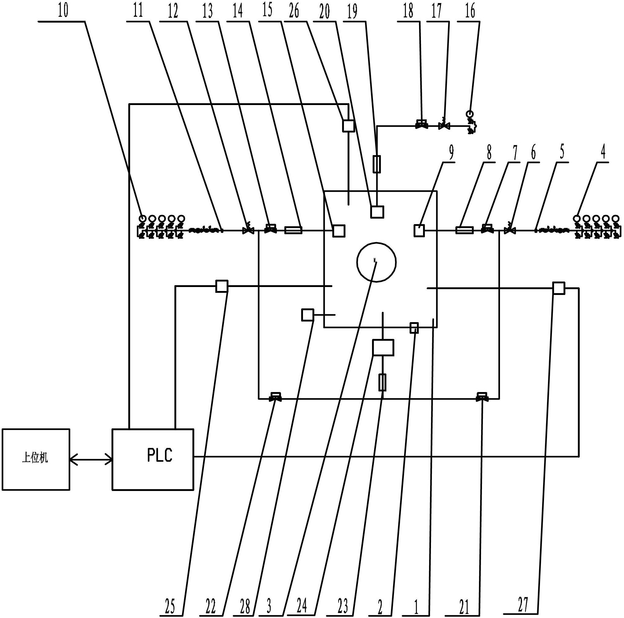 Compound simulating cabin for rat and mice tests and control method thereof