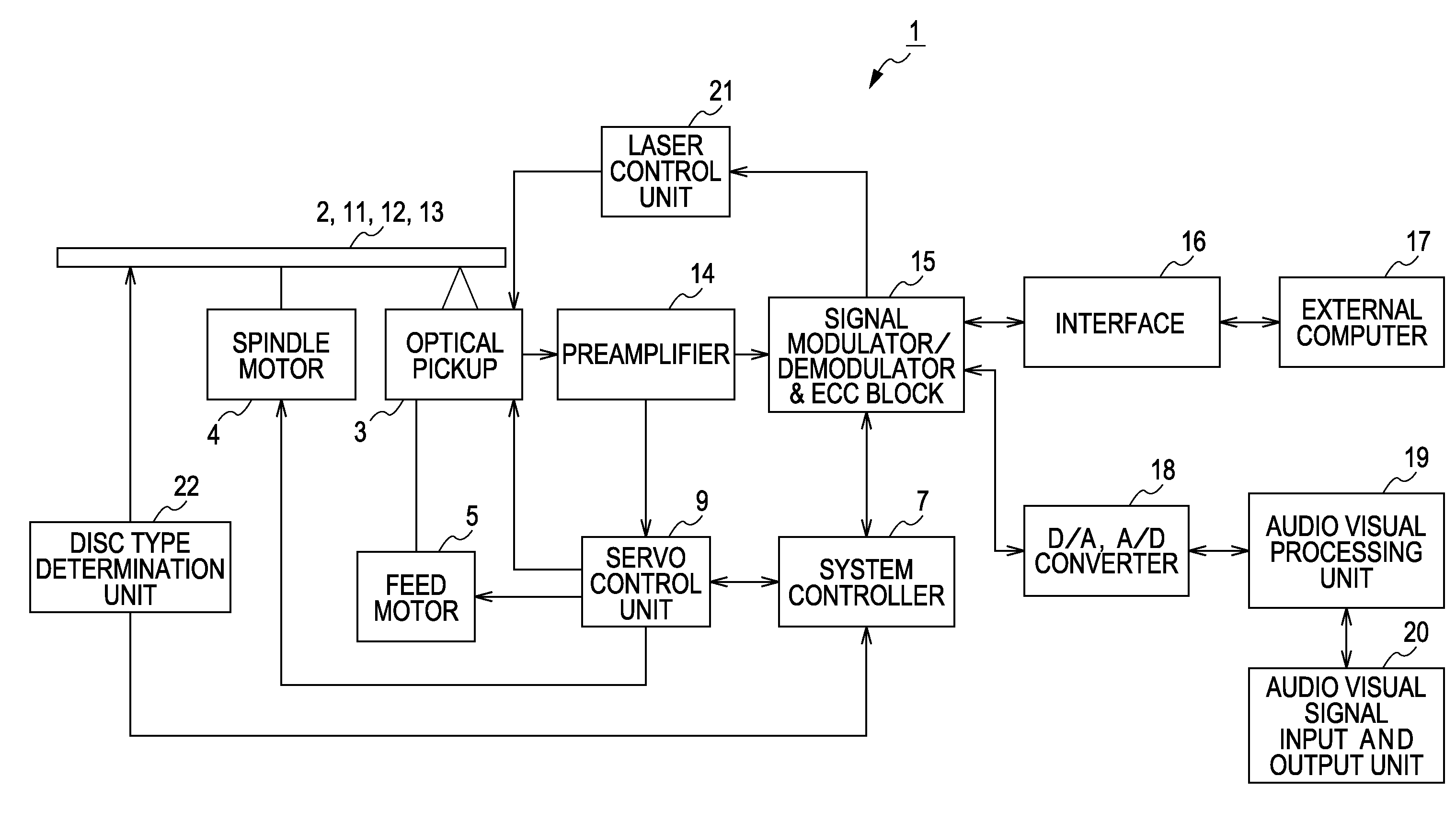 Optical pickup, optical disc apparatus, optical pickup manufacturing method, and optical pickup control method