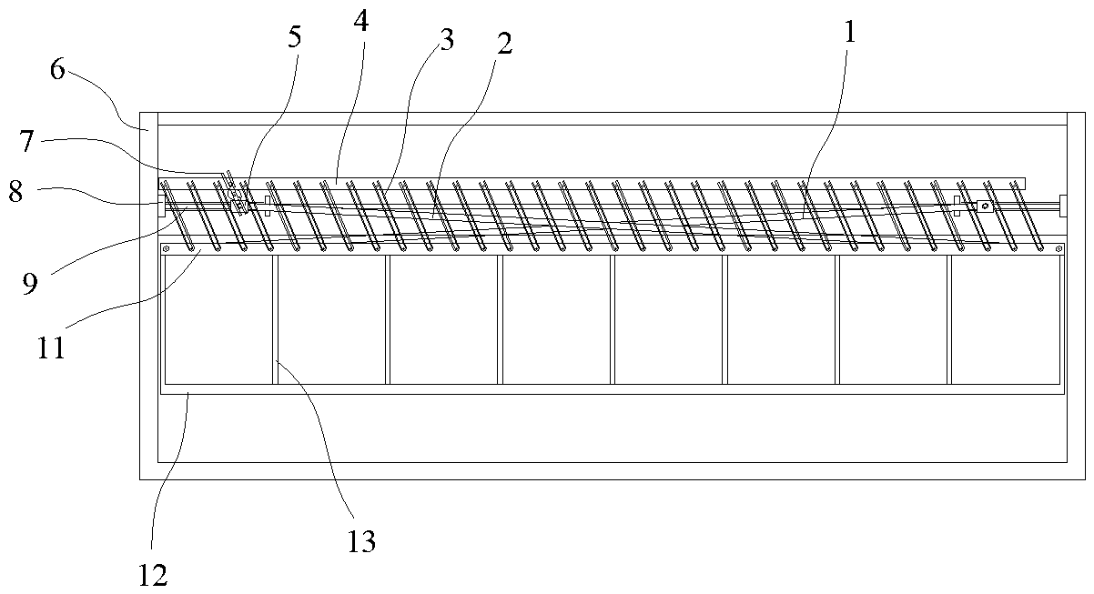 A suspended battery cooling assembly