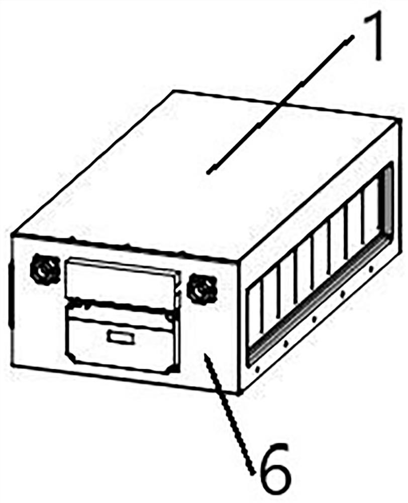 Battery pack with air duct structure and air cooling method