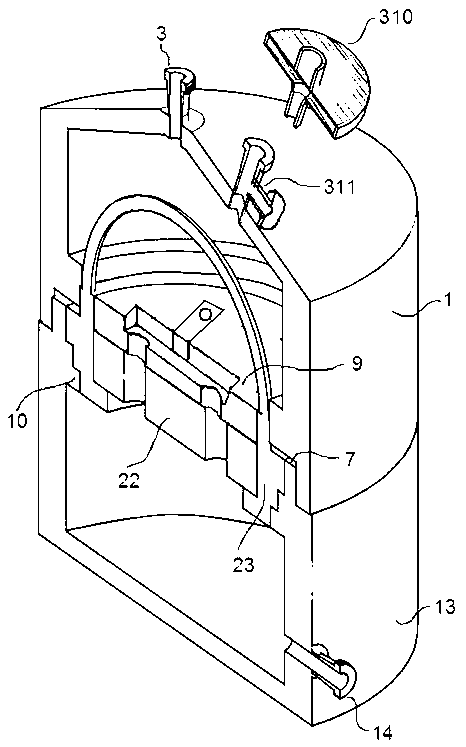 Cavity-type dynamic-filling bioreaction device