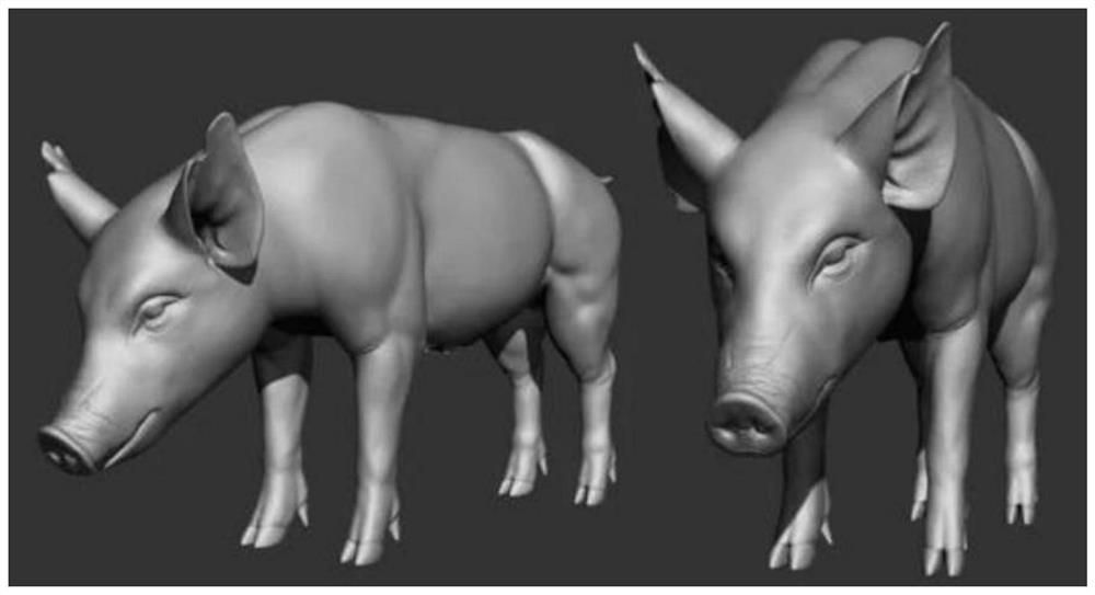 Pig weight estimation method, system and device and storage medium