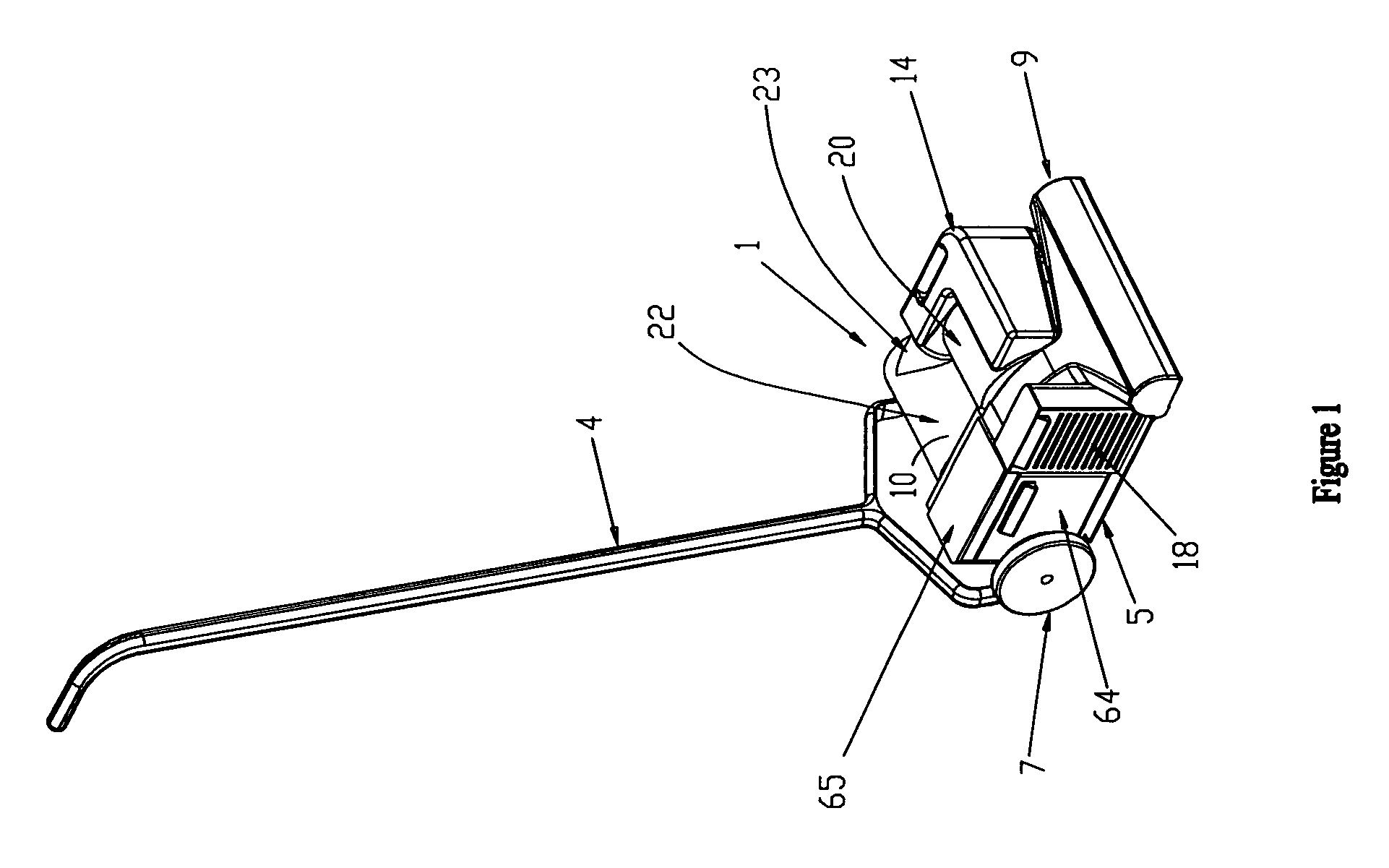 Centrifugal dirt separation configurations for household-type and shop-type vacuum cleaners