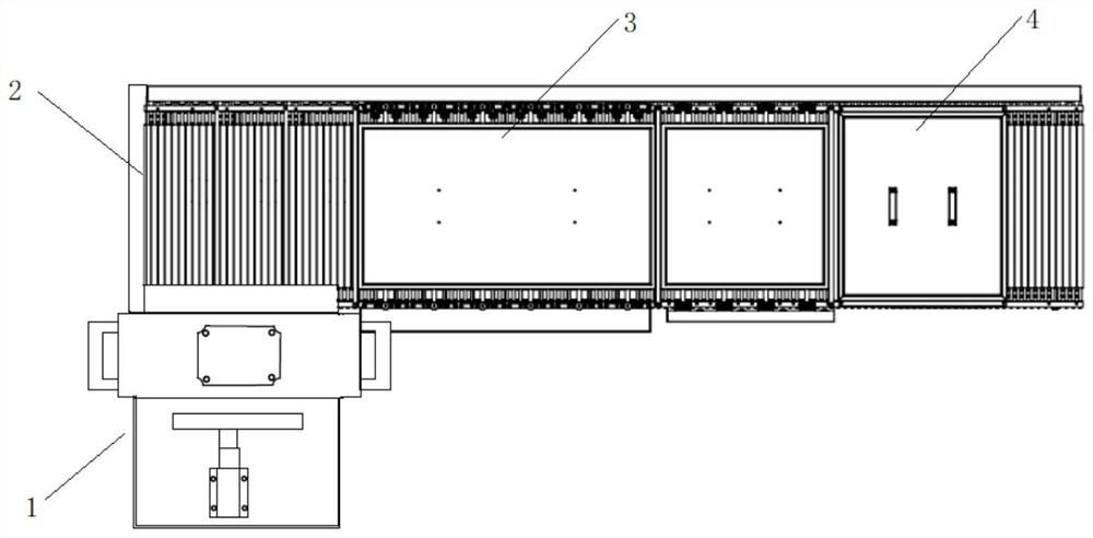 Optical lens full-automatic polishing and cleaning production line and working method thereof