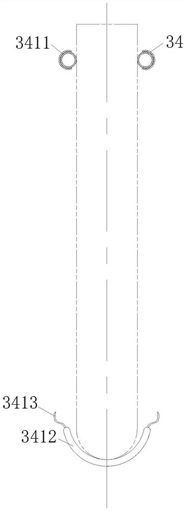 Test tube placing rack