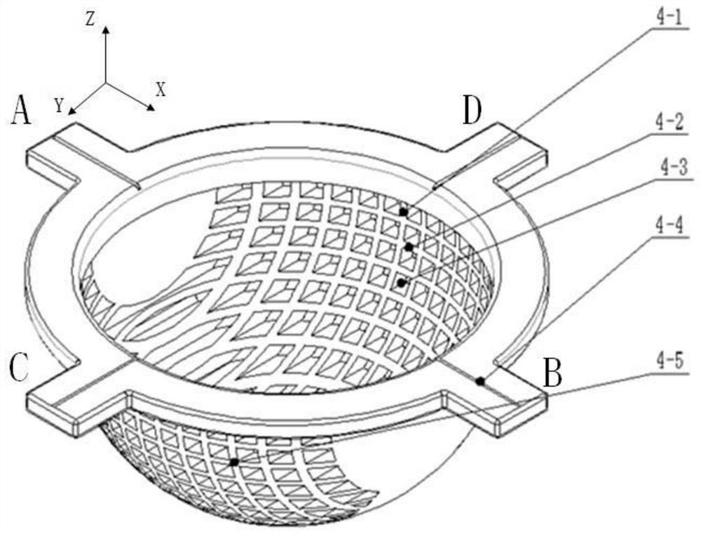 NMR image navigation planning system based on special breast clamping device