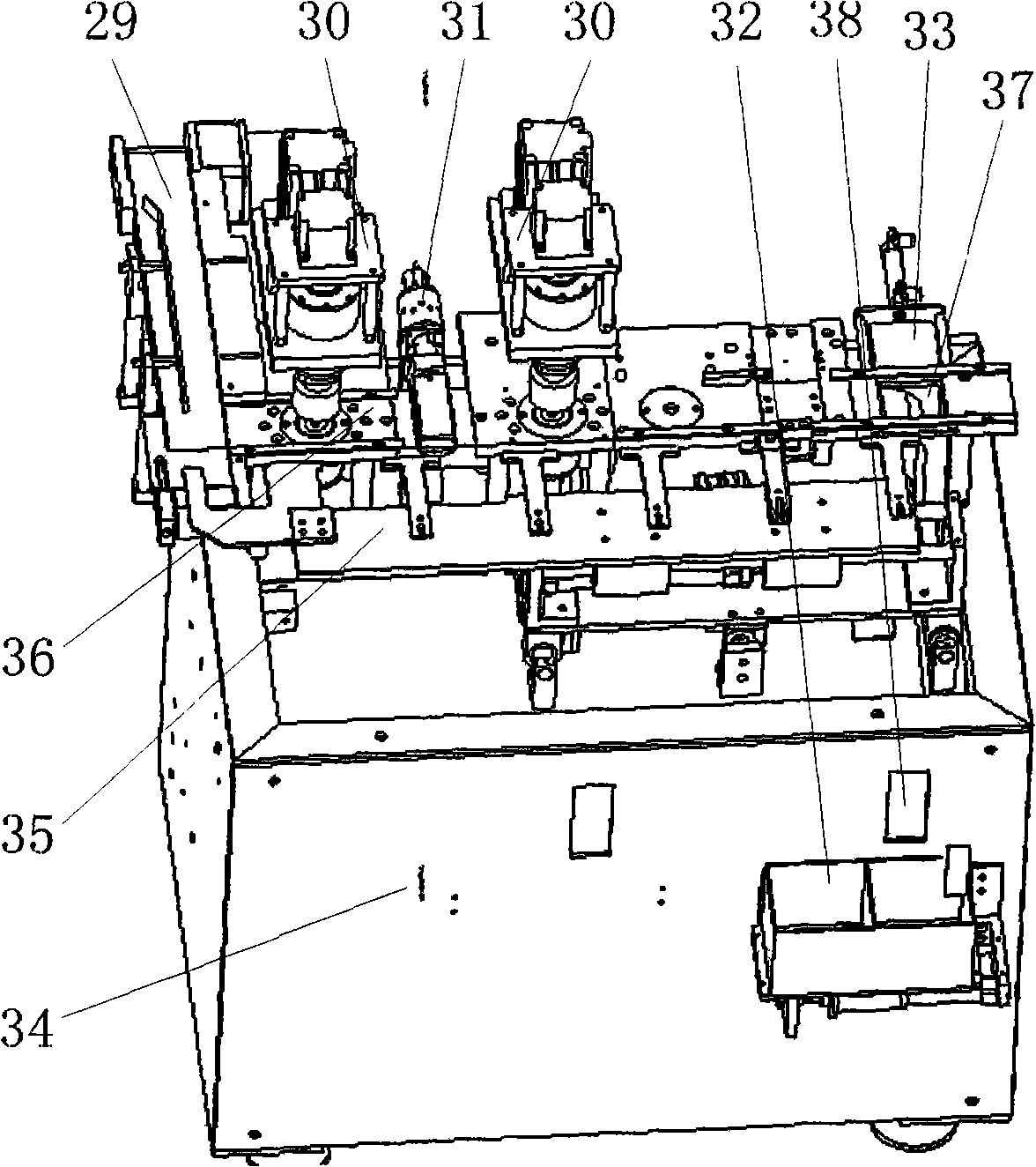 Detector for detecting friction moment of bearings