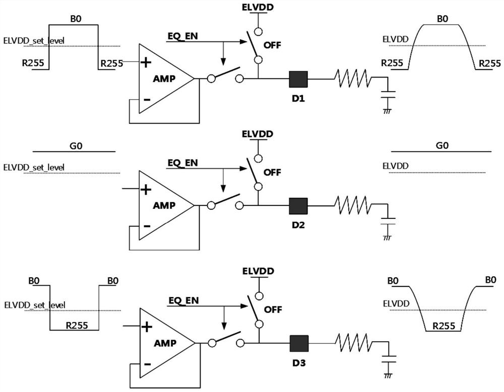 A balanced method for driving oled panels with low power consumption