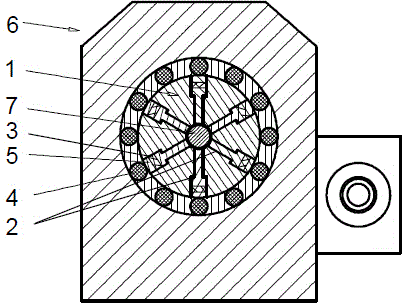 High-frequency rotary precision-forging compounding method for metal composite tube and rod manufacturing