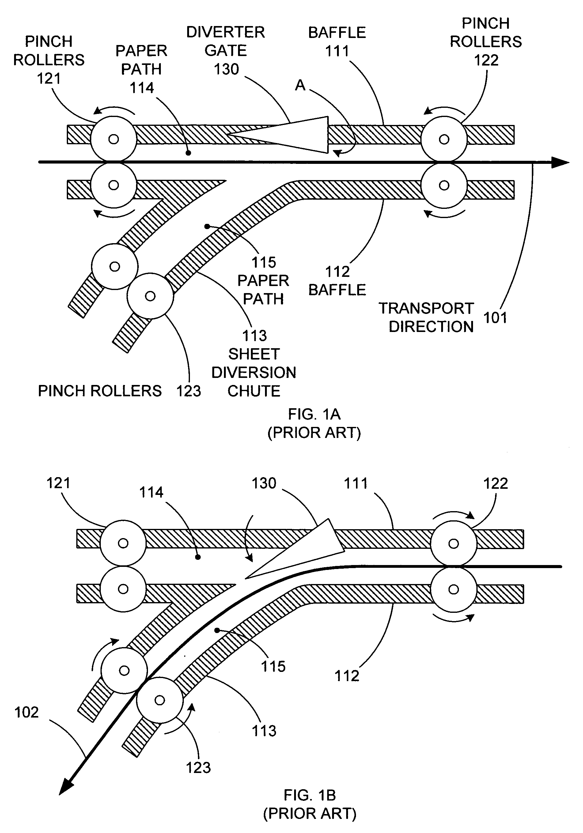 Flexible director paper path module