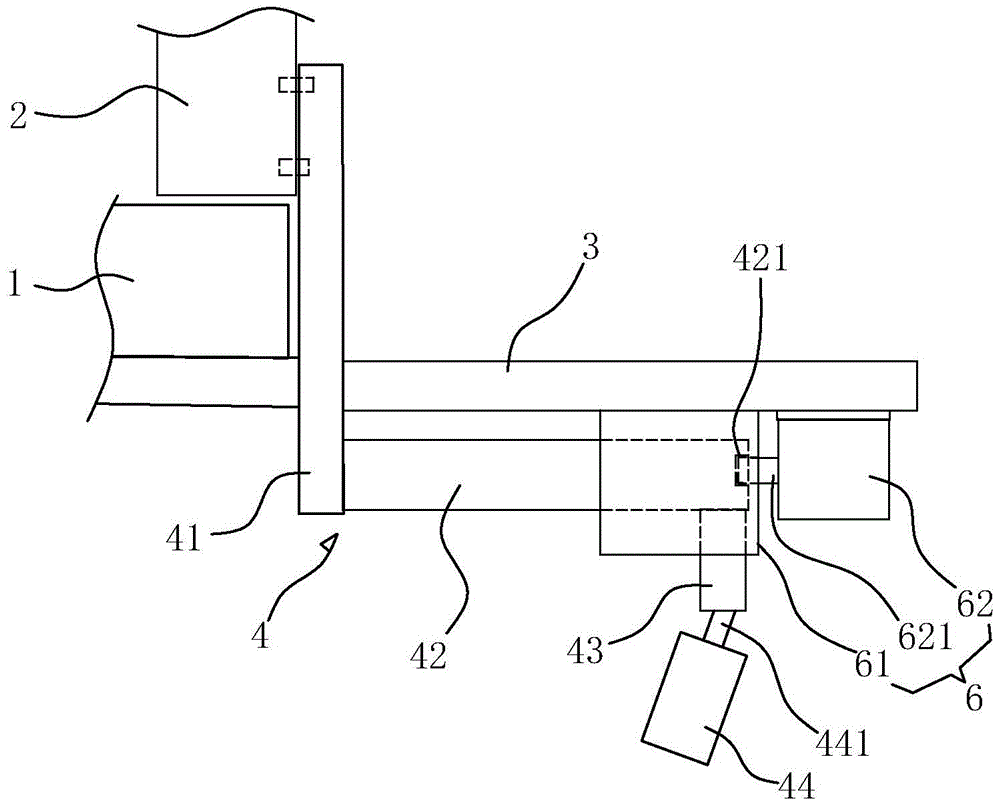 A high-speed sewing machine with a raised head