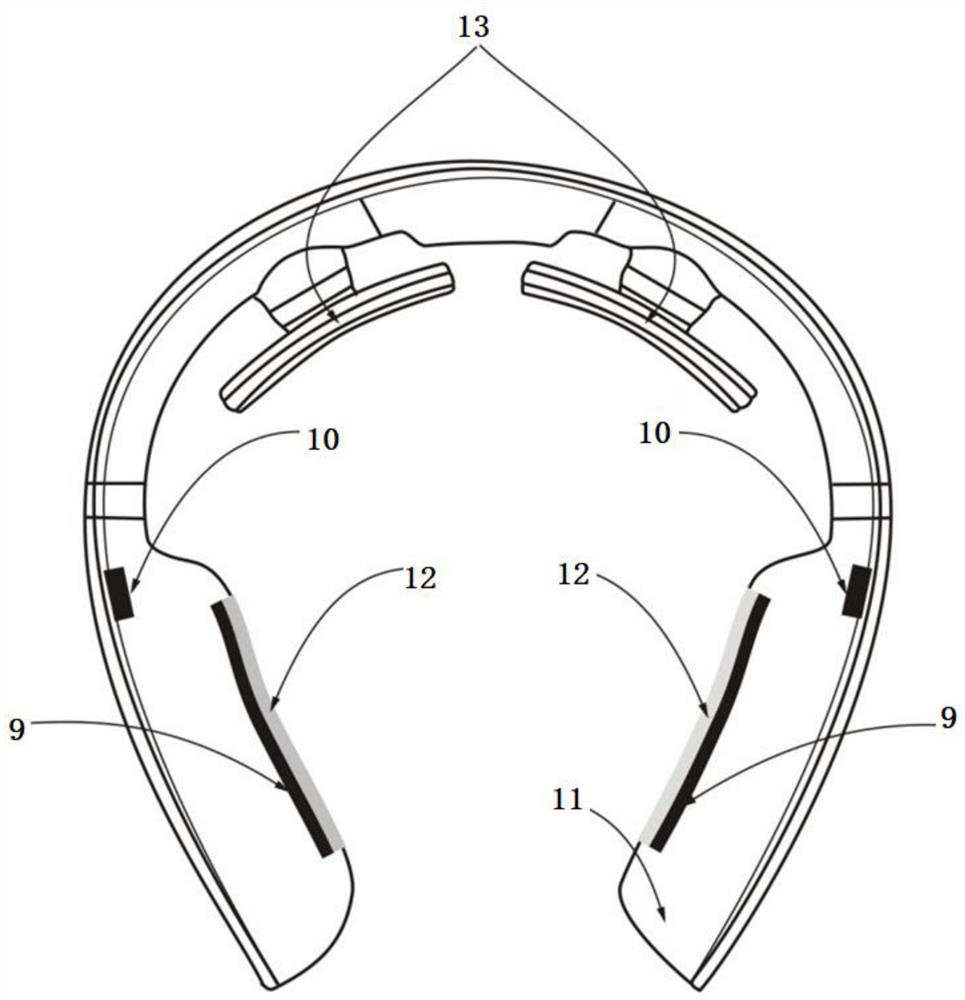 Wearable cervical vertebra rehabilitation sleep instrument