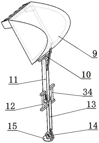 Intelligent mechanical vehicle with multiple matched mechanical arms for rescue and working method of intelligent mechanical vehicle