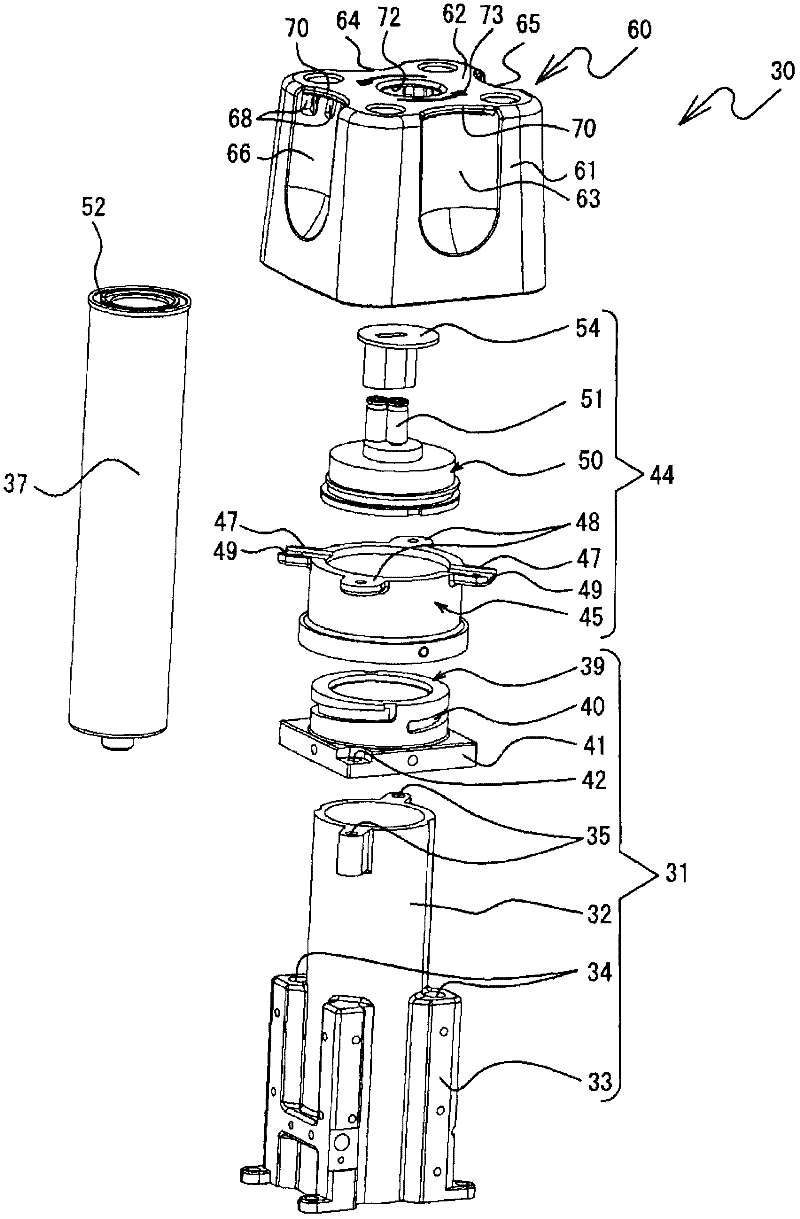 A storage chamber cover and a cloth bonding apparatus