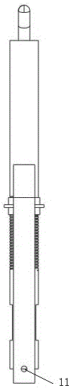 Equipment clamp punching positioning device