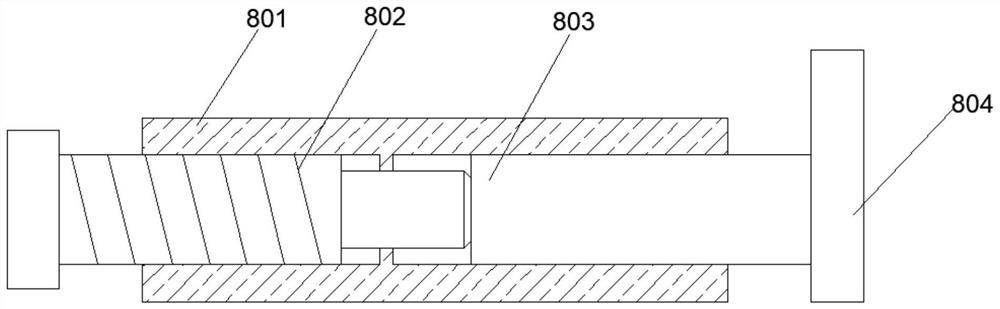 Mechanical static load performance detection platform of low-voltage metering box