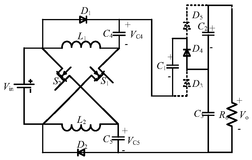 High-gain boost converter based on active network