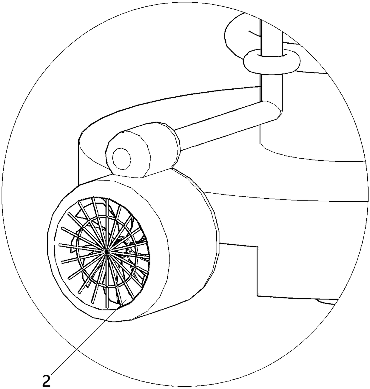 Oxygenation filtering water pump device