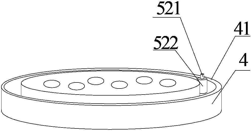 Gate driven by cam structure