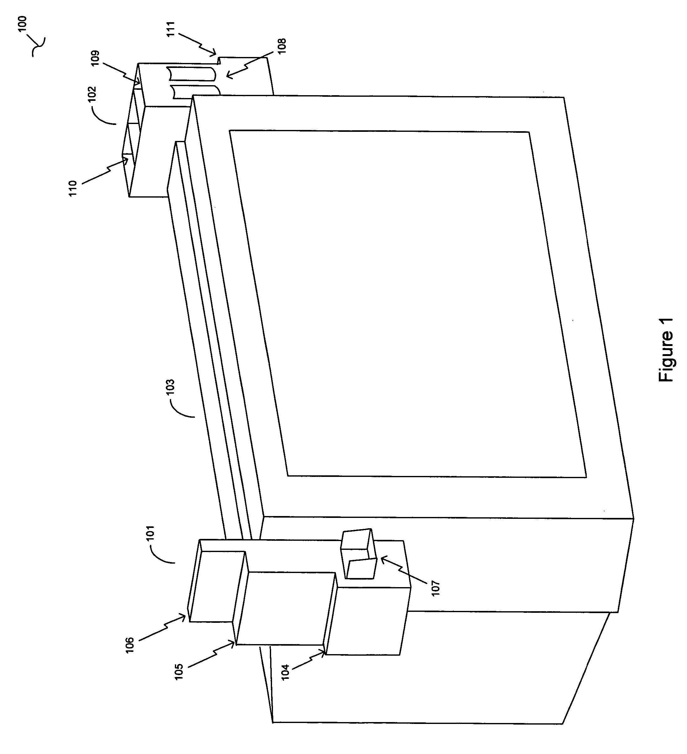 Computer monitor organizer