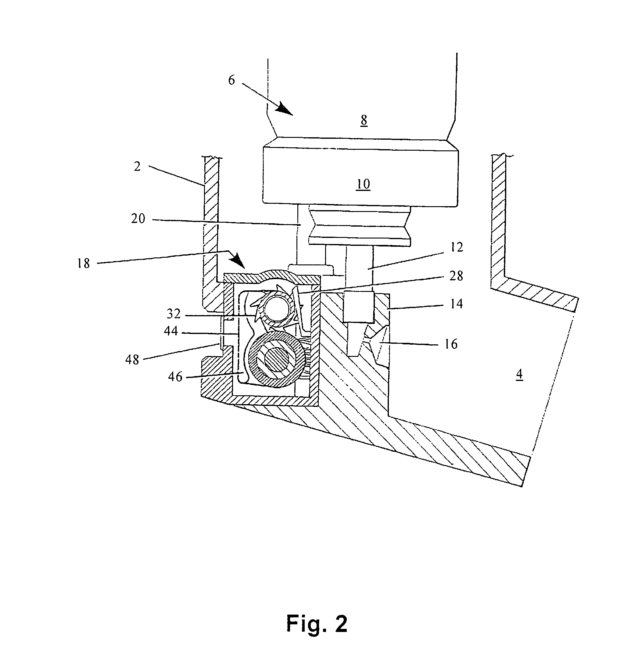 Dose counter for a metered-dose inhaler