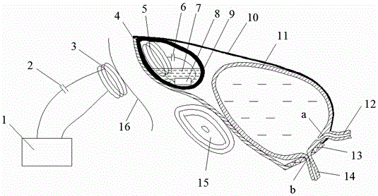 Steam driving urination boosting system based on magnetic resonance coupling