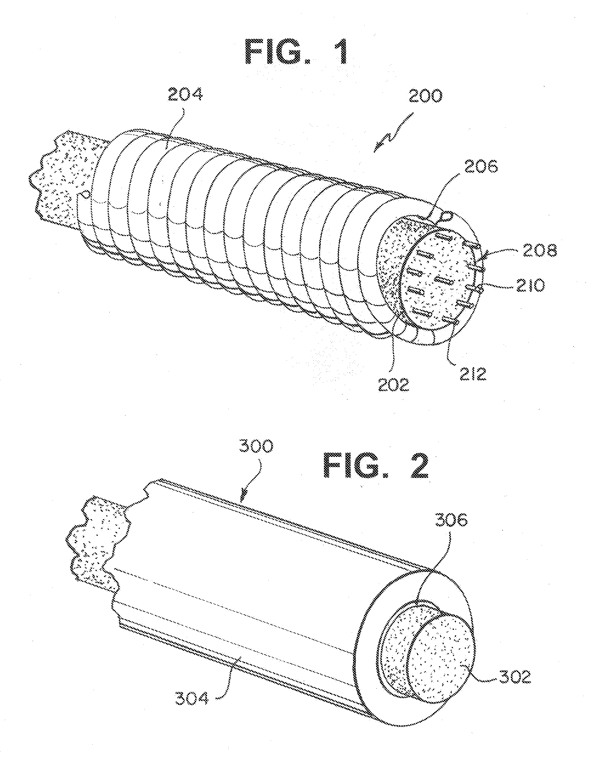 Occlusive device with porous structure and stretch resistant member